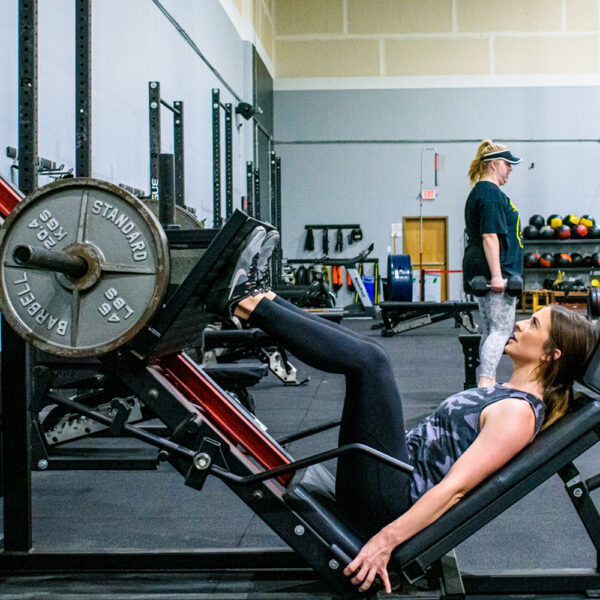 Leg Press & Dumbbells V2 - Glute & Quad Builder