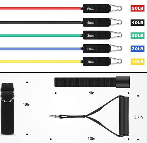 Resistance Bands w/ Handles